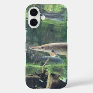Coque Pour iPhone 16 Pike Fish Ckear Water Photo
