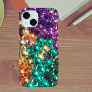 Coque Case-Mate iPhone Pile de Mardi Gras perles moussant dans la lumière