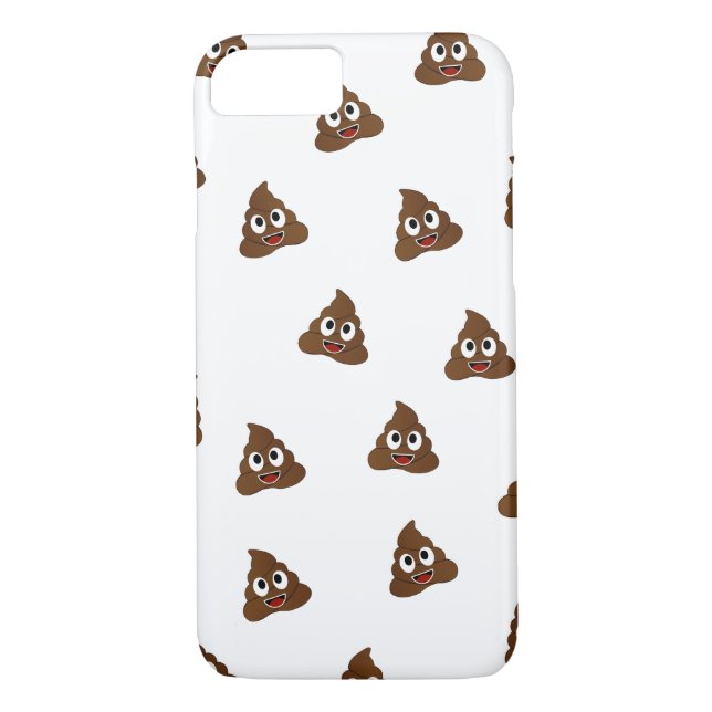 Coques Case-Mate iPhone Pile of Poo emoji smiling poops (Dos)