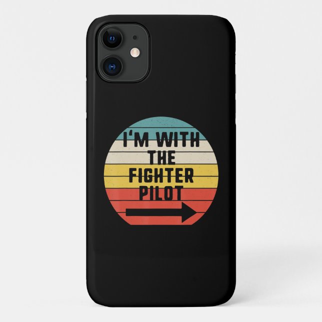 Coques Case-Mate iPhone Pilote de combat Halloween jumelé Couple cadeau (Dos)