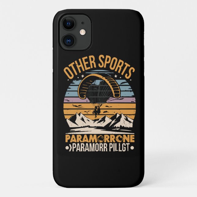 Coques Case-Mate iPhone Pilote de paramoteur Paramotoring (Dos)