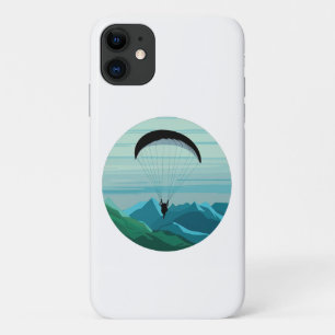Case-Mate iPhone Case Pilote de Parapente Volant Montagnes Sports