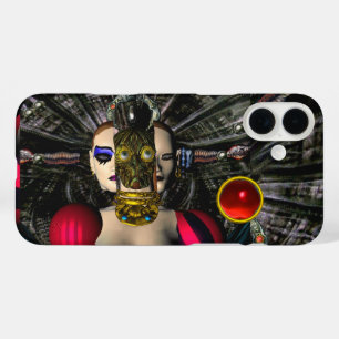 Coque Pour iPhone 16 Plus PILOTE SPACESHIP ANDROID XENIA, Science-fiction