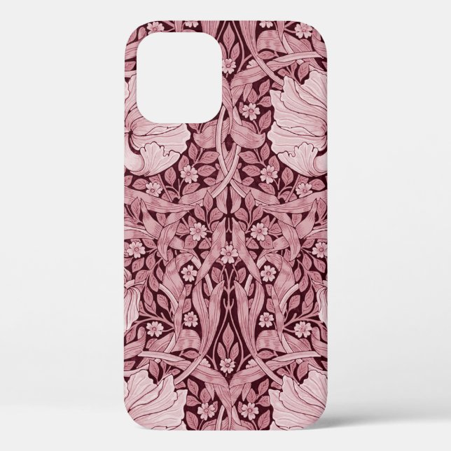 Coques Case-Mate iPhone Pimpernel Maroon, William Morris (Verso)
