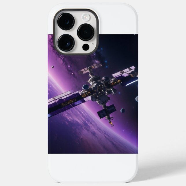 Coques Case-Mate iPhone Pinacle galactique : Fusion dynamique de la force, (Verso)