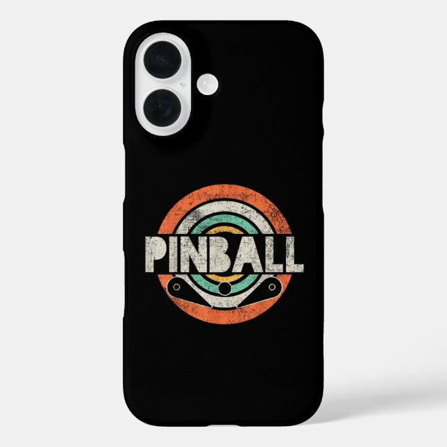 Coques Case-Mate iPhone Pinball Jeu Vintage (Verso)