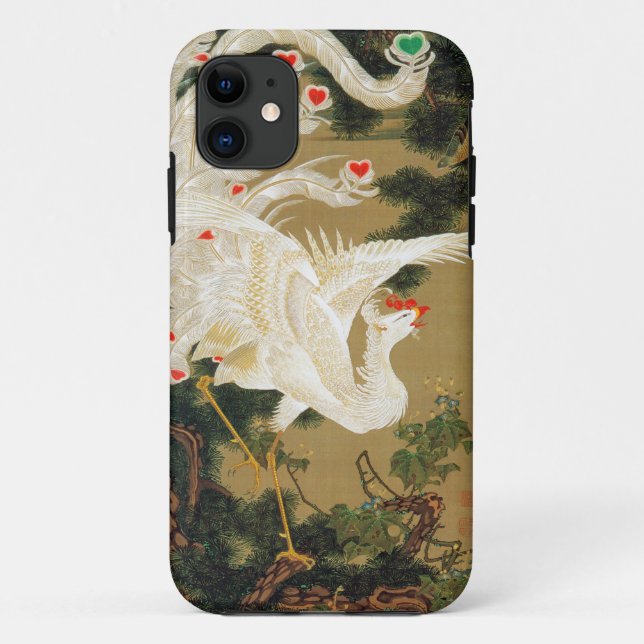 Coques Case-Mate iPhone Pine Tree & Phoenix (Coeur d'Amour Phoenix), Jakuc (Dos)