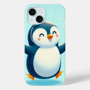 Coque Case-Mate iPhone Pingouin dansant avec un Casquette de fête