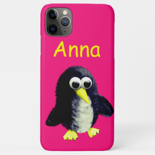 Case-Mate iPhone Case Pingouin drôle, étiquette de bagage personnalisée