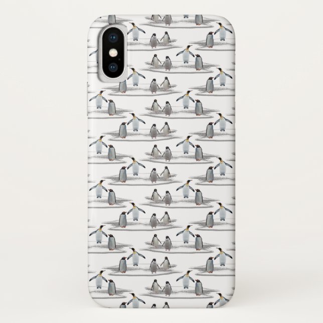Coques Case-Mate iPhone Pingouin Iceberg Party iPhone X Coque(choisir la c (Dos)