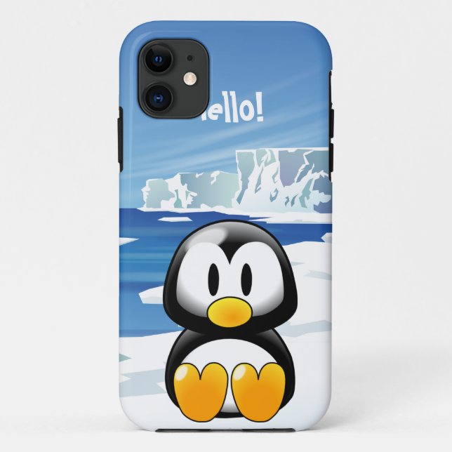 Coques Case-Mate iPhone Pingouin mignon (Dos)