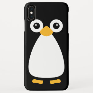 Coque Pour iPhone XS Max Pingouin vectoriel
