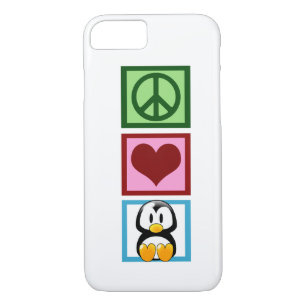 Coques Pour iPhone Pingouins Peace Love