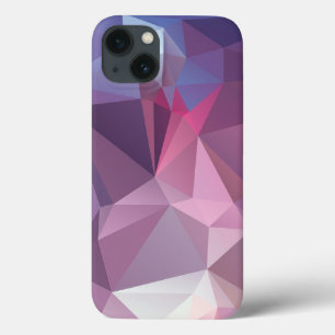 Coques Pour iPhone Pink Blues Abstrait Pyramid Art Motif