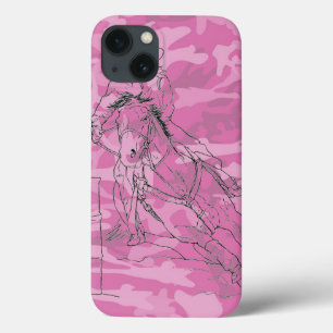 Etui iPhone Case-Mate Pink Camo Barrel Racer II