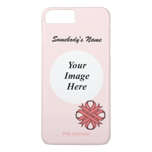 Coques Case-Mate iPhone Pink Clover Ribbon (Dos)