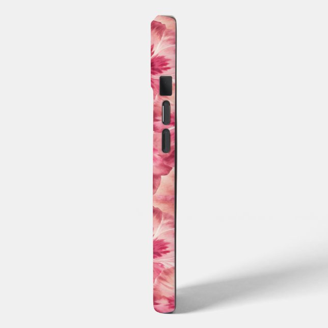 Coques Case-Mate iPhone Pink Floral Coquette (Verso / Gauche)