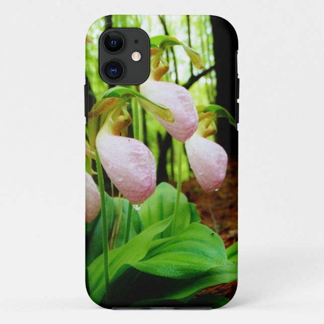 Coques Case-Mate iPhone Pink Lady Slipper sauvage orchidée (Dos)