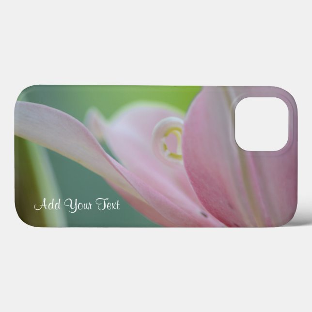 Coques Case-Mate iPhone Pink Lily par Shirley Taylor (Verso (horizontal))