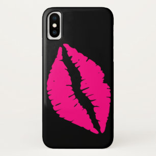 Coque Case-Mate Pour iPhone Pink lipstick baiser pop art