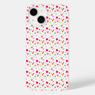Coque Case-Mate iPhone Pink Love Hearts Valentines Day
