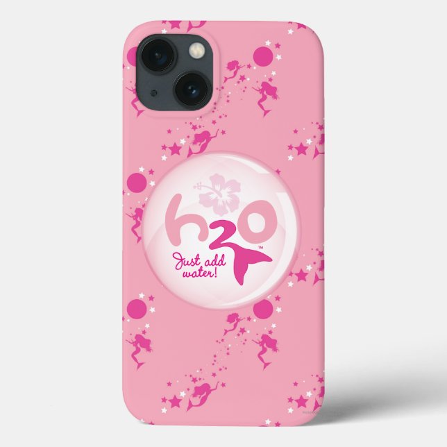 Coques Case-Mate iPhone Pink Mermaid Pattern (Verso)