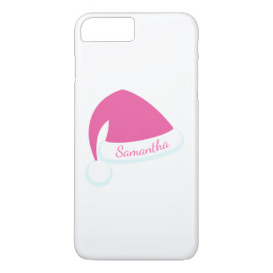 Coque Case-Mate iPhone Pink Personnalisé Santa Hat iPhone 7