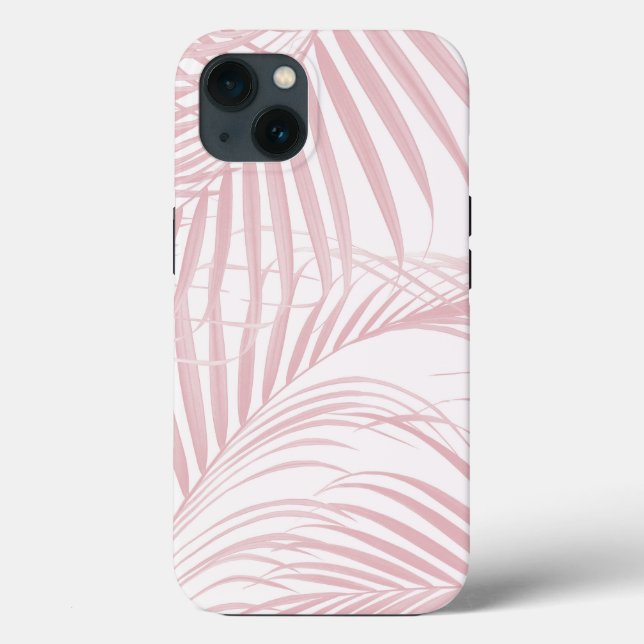 Coques Case-Mate iPhone Pink rose pâle des Caraïbes Jungle 1 (Verso)