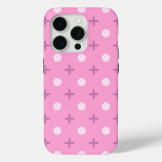 Coque Case-Mate iPhone Pink Star Petal Dot Pattern