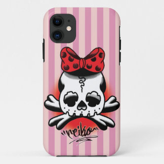 Case-Mate iPhone Case Pink Stripe Dokuro-Chan