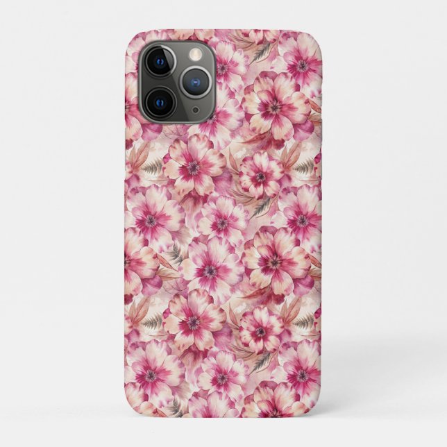 Coques Case-Mate iPhone Pink Tie Dye Floral (Dos)