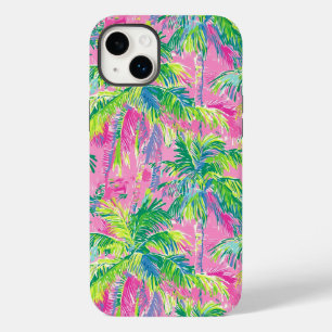 Coque Case-Mate iPhone Pink Tropical Preppy