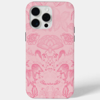 Coque Case-Mate iPhone Pink Vintage rose pâle motif floral Élégant romant