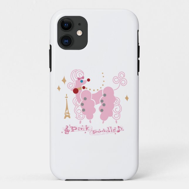 Coques Case-Mate iPhone ♪Pinkpoodle♪ (Dos)