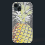 Etui iPhone 13 Pinneappa jaune tropical sur gris<br><div class="desc">Pinneapple jaune tropical sur Grey. Artiste : Studio W. Numéro d'image : 149438D.</div>