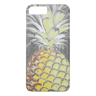 Coque Case-Mate Pour iPhone Pinneappa jaune tropical sur gris