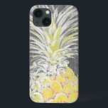 Coques Pour iPhone Pinneapple de Tropical Yellow<br><div class="desc">Pinneapple Tropical Yellow. Artist : Studio W. Image ID : 149437D.</div>