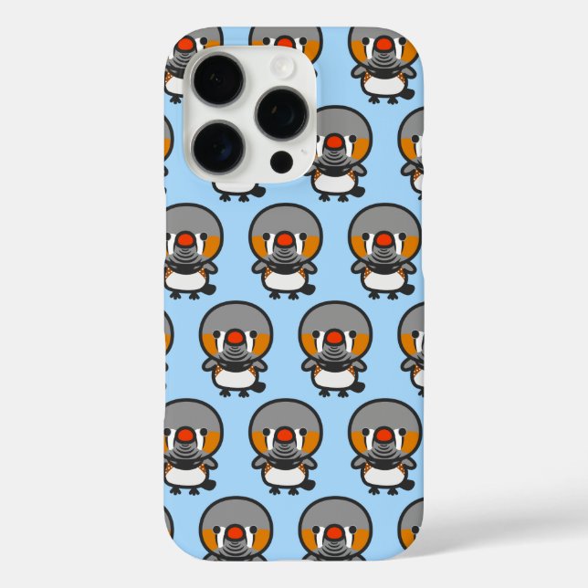 Coques Case-Mate iPhone pinson zèbre de Sunda mâle (Verso)