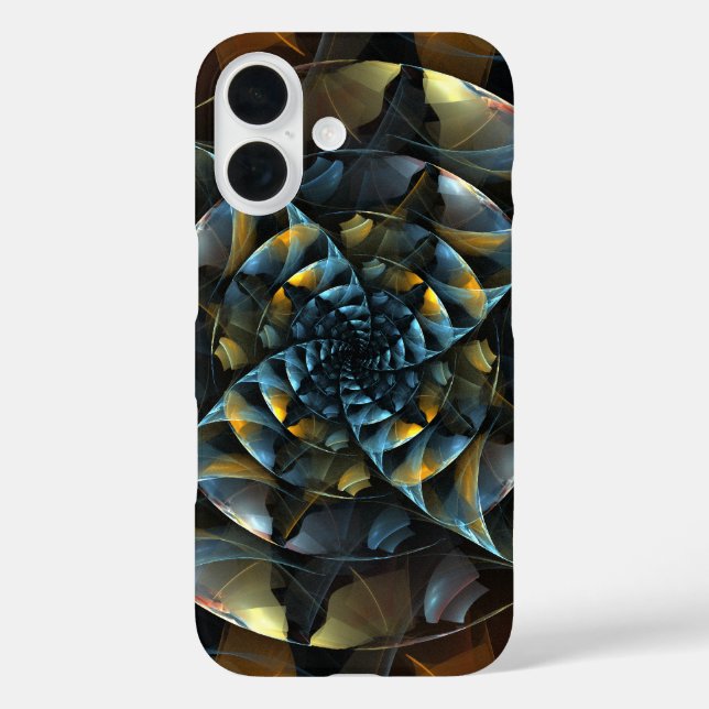 Coques Case-Mate iPhone Pinwheel Art Abstrait (Verso)