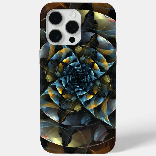 Coques Case-Mate iPhone Pinwheel Art Abstrait (Verso)