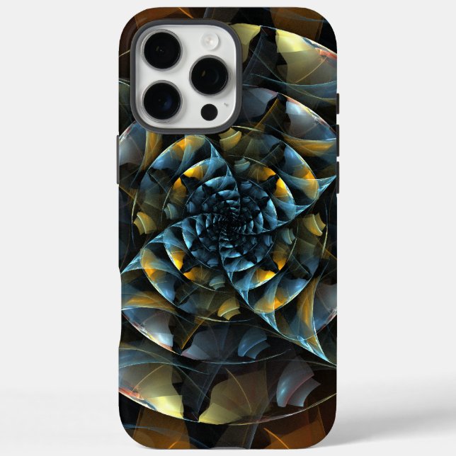 Coques Case-Mate iPhone Pinwheel Art Abstrait (Verso)