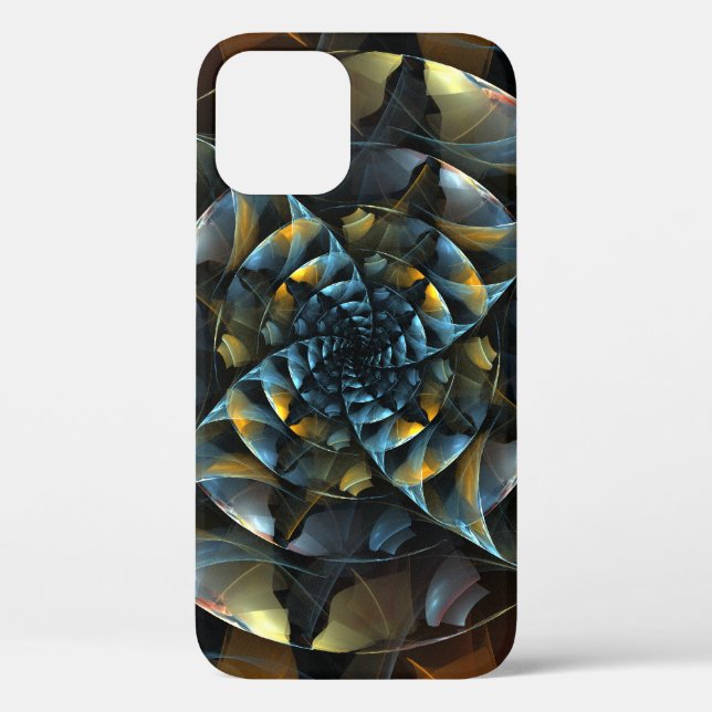 Coques Case-Mate iPhone Pinwheel Art Abstrait (Verso)