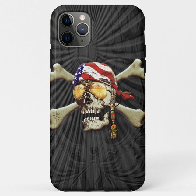 Coques Case-Mate iPhone Pirate américain (Dos)