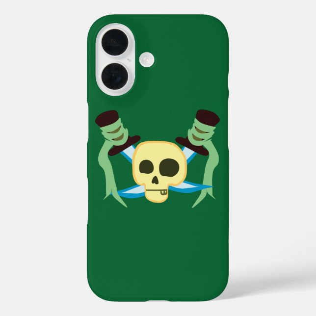 Coques Case-Mate iPhone Pirate Crâne et épées (Verso)
