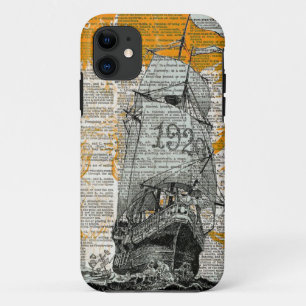 Case-Mate iPhone Case Pirate Ship Design journal