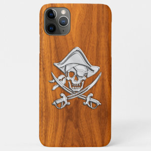 Etui iPhone Case-Mate Pirate sur bois de teck