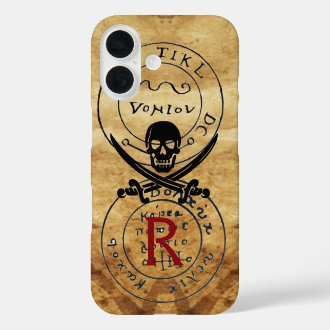 COQUES Case-Mate iPhone PIRATES ANCIENNES CARTE DU TRÉSOR, HABILLEMENT ET  (Verso)