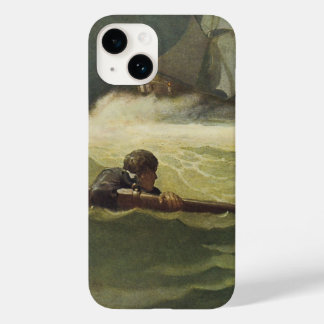 Coque Pour iPhone 14 Pirates Vintage, Naufrage du Covenant par NC Wyeth