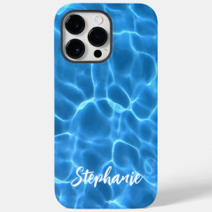 Coque Case-Mate iPhone Piscine Bleue Rafraîchissante sur Mesure Photo