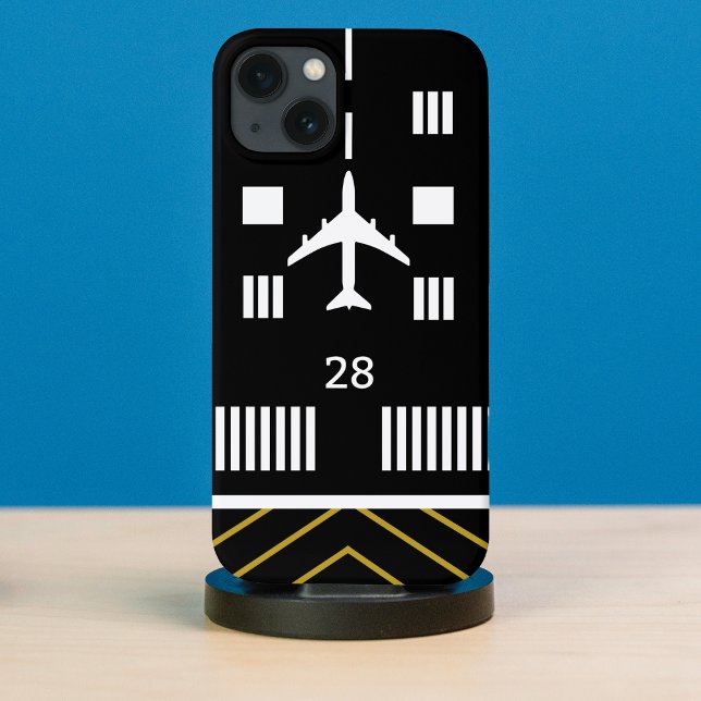 Coques Case-Mate iPhone Piste d'atterrissage et avion, aviation simple  (Créateur téléchargé)
